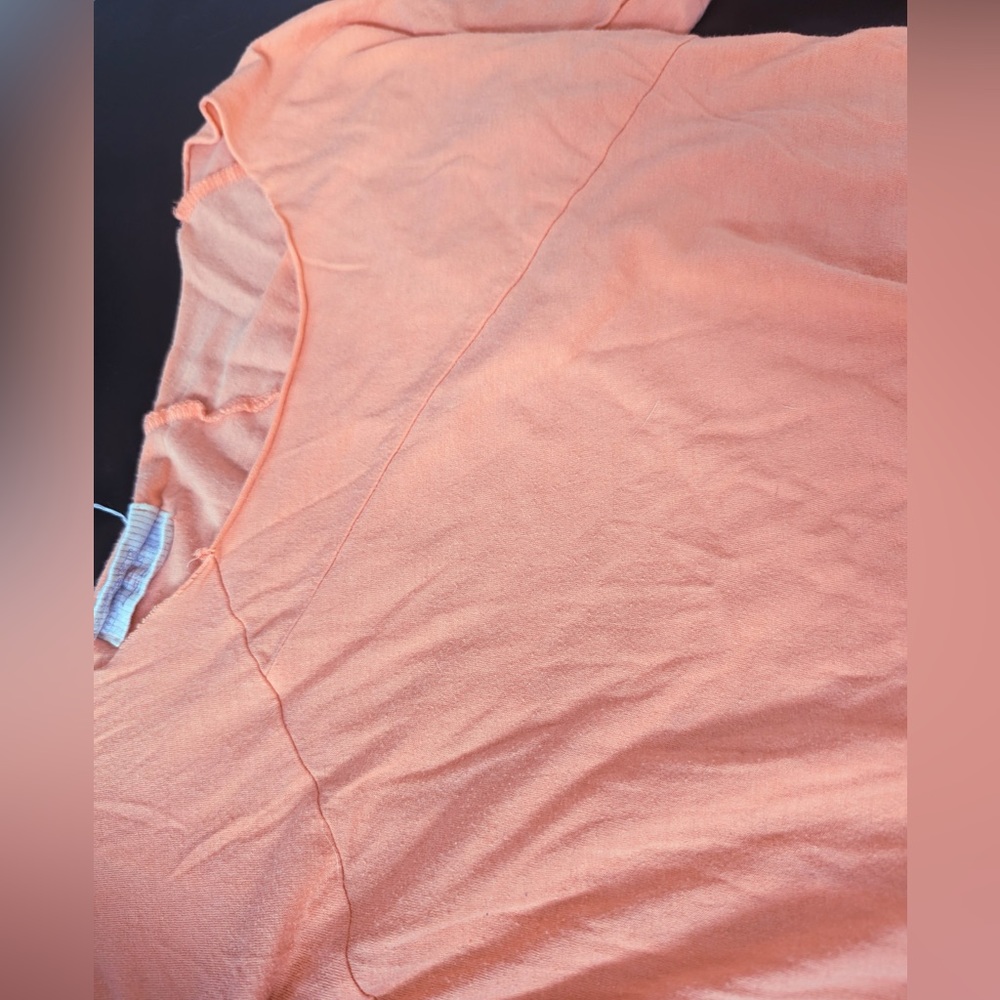 BKE- Peach long sleeve shirt